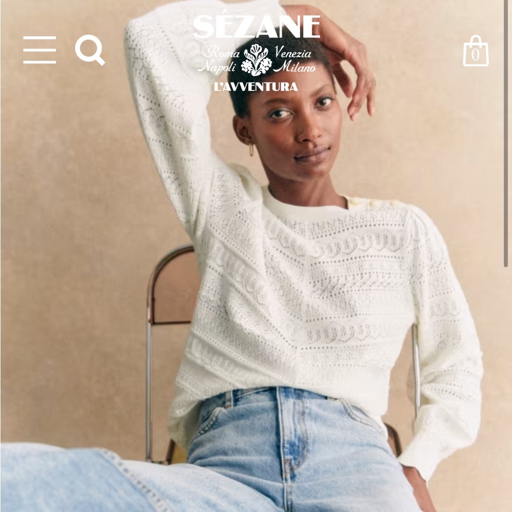 Sezane SOLINE Jumper